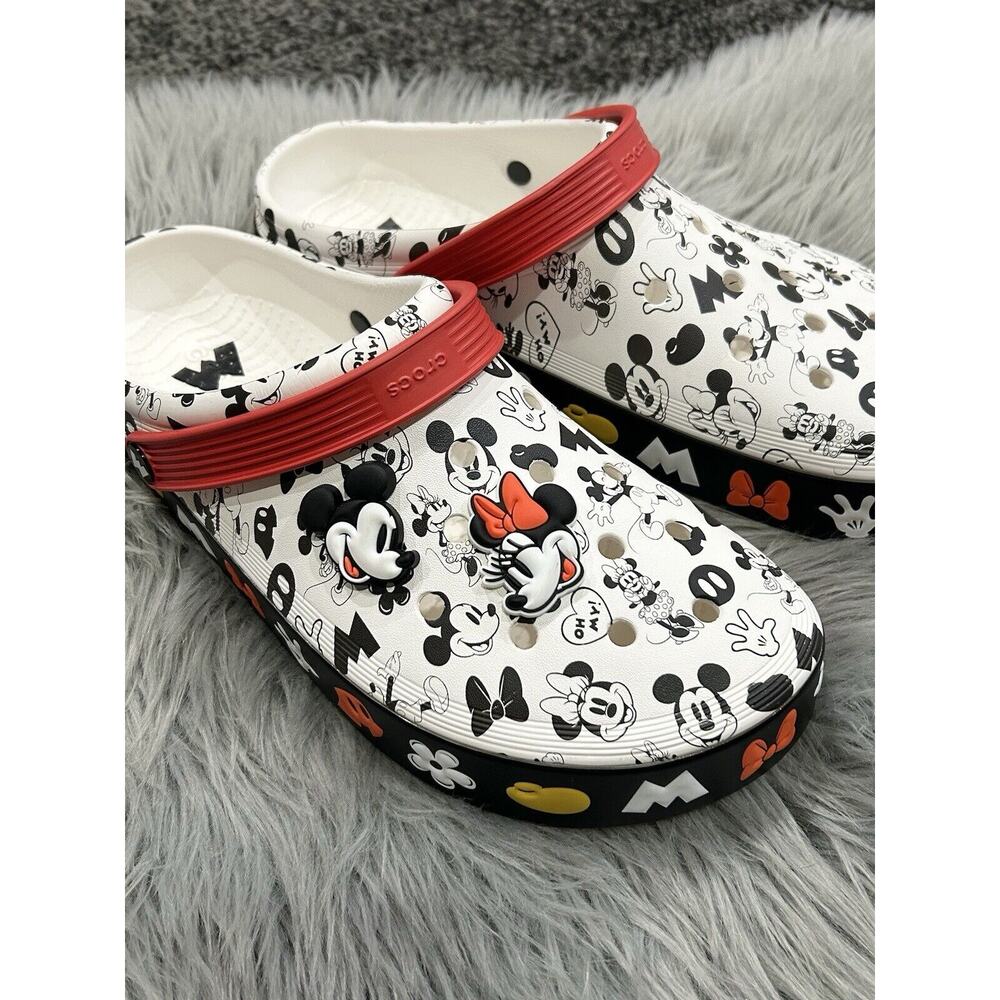 Crocs Disney Mickey Off Court Clog‎ Unisex Men's Size 12 NEW